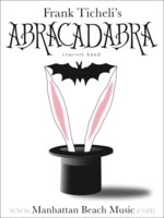 cover Abracadabra Concert Band sheet music cover